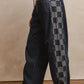 BiBi Washed Denim Mix And Match Long Pants - DAVERRI FASHIONS