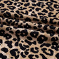 Leopard Print Long Sleeve Hoodie with Pocket - DAVERRI FASHIONS
