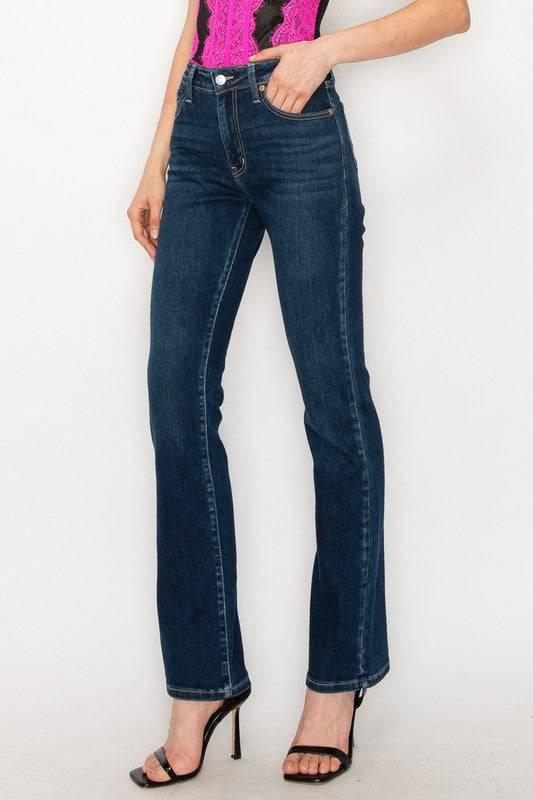 High rise skinny bootcut jeans Jeans