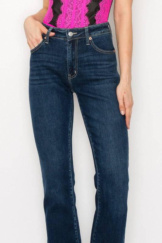 High rise skinny bootcut jeans Jeans