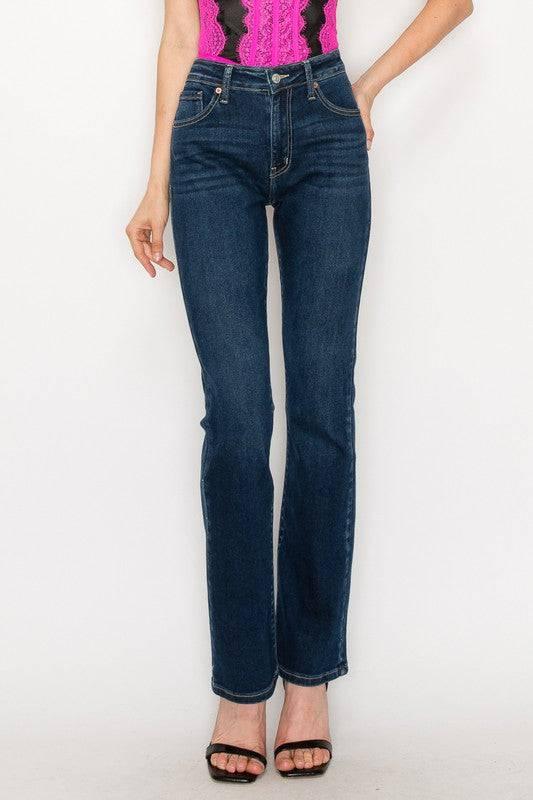 High rise skinny bootcut jeans Jeans