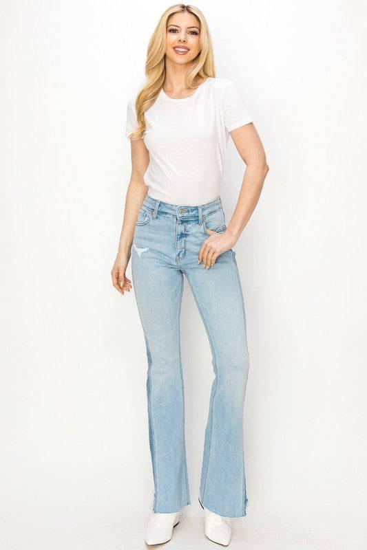 High Rise Bootcut Jeans Jeans