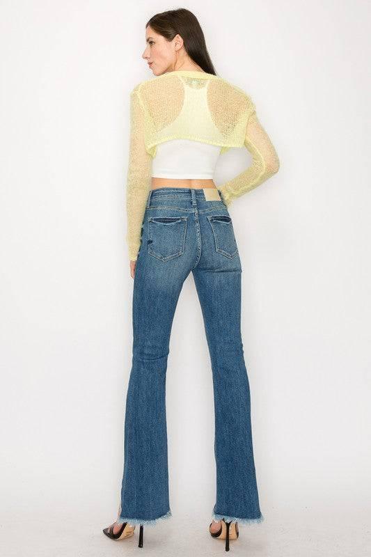 High rise boot cut jeans Jeans