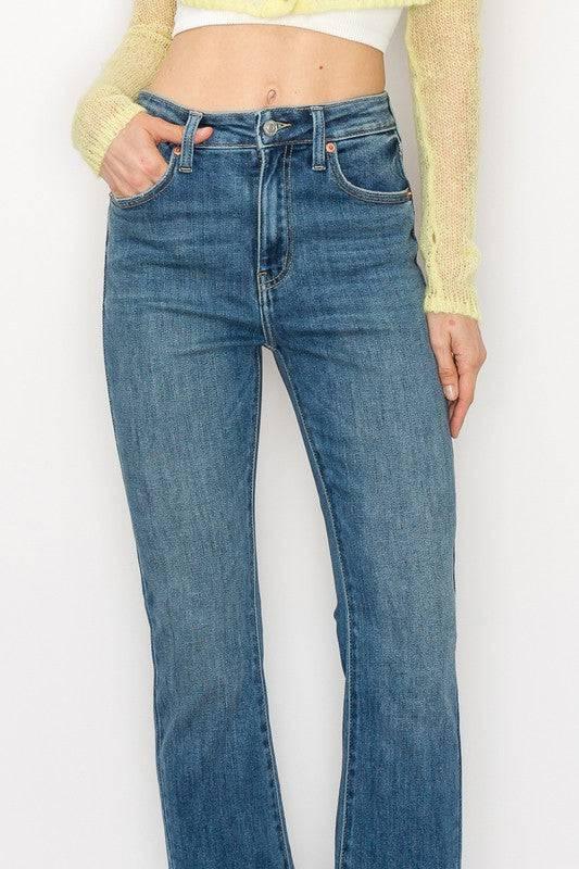 High rise boot cut jeans Jeans