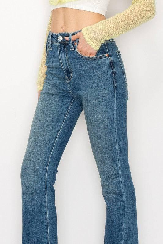 High rise boot cut jeans Jeans