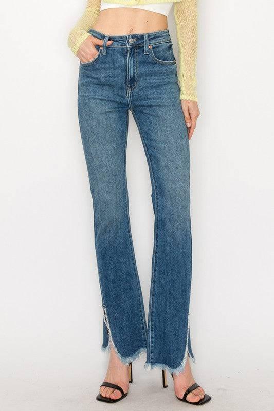 High rise boot cut jeans Jeans