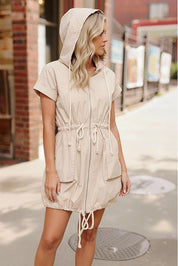 Catch Me Casual Zip Dress | Daverri Fashions