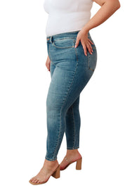 Judy Blue High Rise Thermal Skinny Jeans Jeans