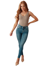 Judy Blue High Rise Thermal Skinny Jeans Jeans