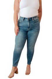 Judy Blue High Rise Thermal Skinny Jeans Jeans