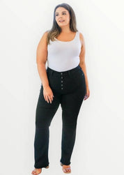 Plus Size Black Bootcut Judy Blue Jeans Jeans