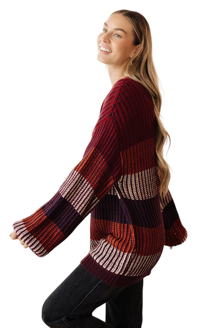 Haptics ombre striped sweater Sweaters