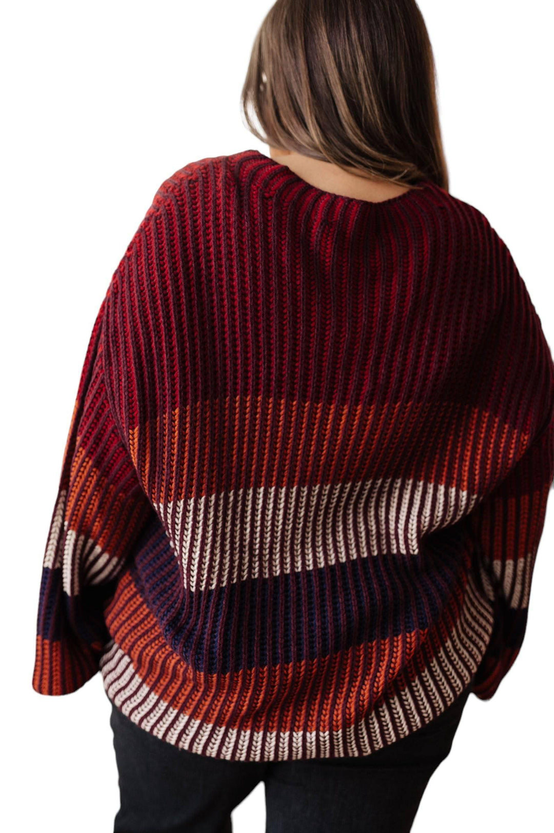 Haptics ombre striped sweater Sweaters