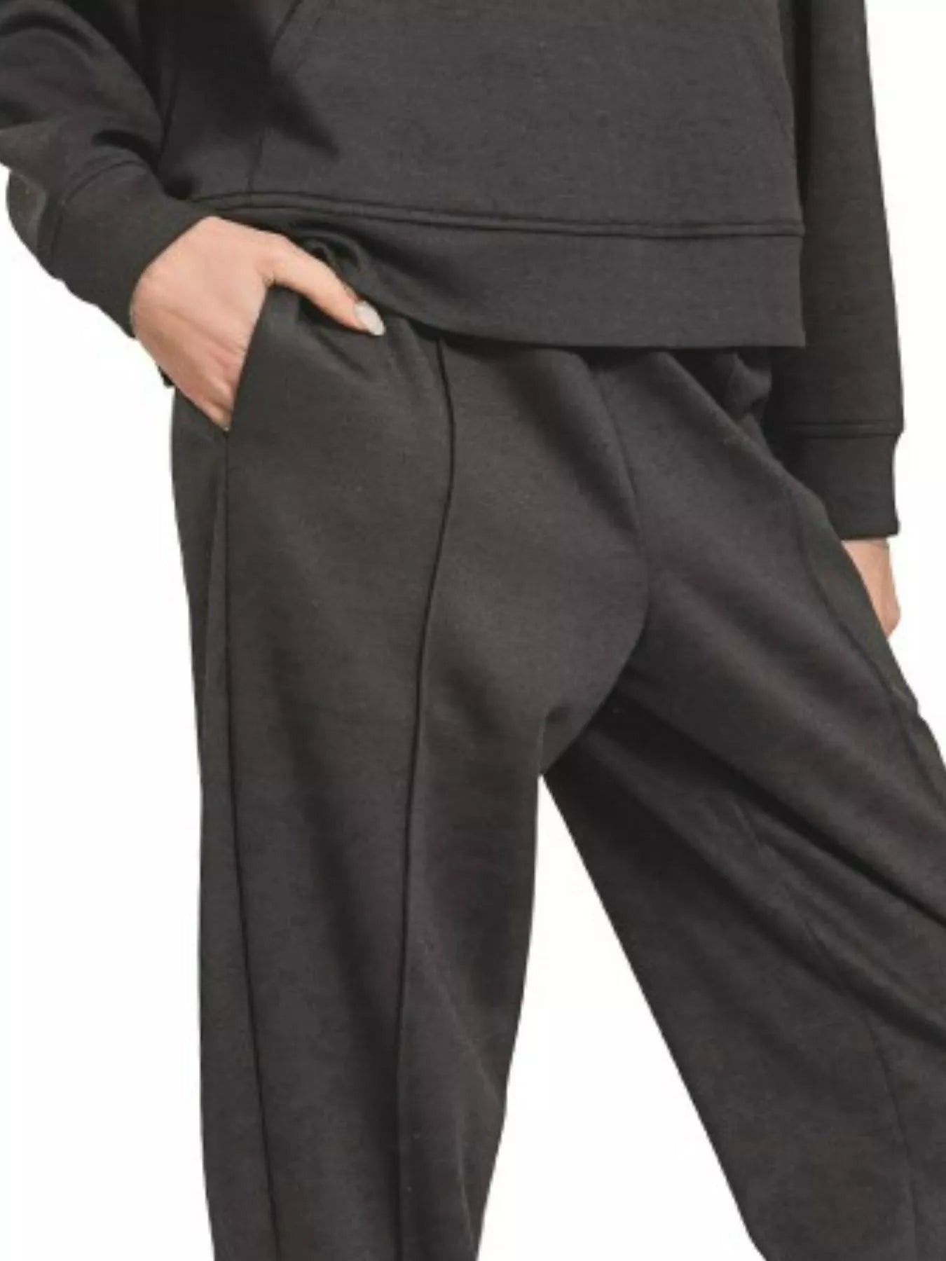 Zenana Scuba Half Zip Sweatshirt and Joggers Set | Loungewear Sets Daverri Fashions