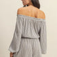 HYFVE Off Shoulder Top and Shorts Set