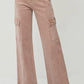 RISEN Full Size High Rise Wide Leg Cargo Jeans - DAVERRI FASHIONS