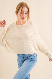 And The Why Dolman Sleeves Sweater | Sweaters Daverri Fashions
