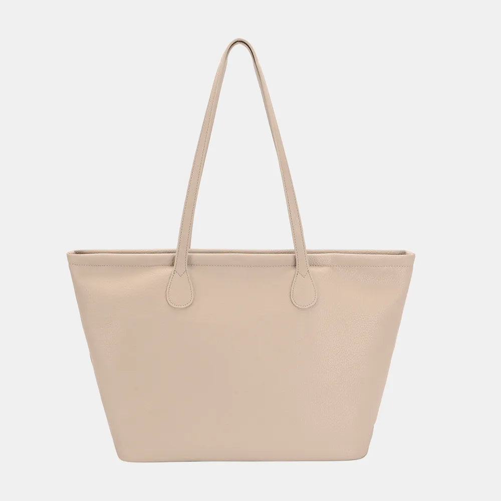 David Jones PU Leather Tote Bag | Daverri Fashions