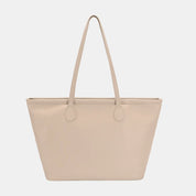 David Jones PU Leather Tote Bag | Daverri Fashions