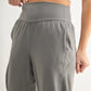 MONO B Flowbarrel High Waist Active Pants - DAVERRI FASHIONS
