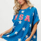 BiBi Fourth Of July Star Knit T-Shirt T-Shirts