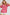 Umgee Full Size Embroidered Puff Sleeve Mock Neck Top Plus Size Hot Pink Tops