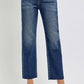 RISEN High Rise Slim Barrel Jeans - DAVERRI FASHIONS