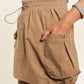 ADORA Drawstring Skort with Pockets Skorts