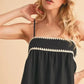 Aemi+Co Bali Rickrack Trim Cami - DAVERRI FASHIONS