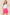 BiBi Pink Bandless Tailored Shorts Shorts