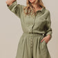 BiBi Crinkle Gauze Shirt and Short Set SAGE Outfit Sets