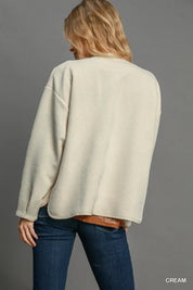Umgee Textured Jacquard Jacket | Jackets Daverri Fashions