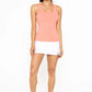 MONO B Slim Fit Scoop Neck Tank