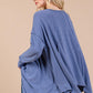 Ces Femme Asymmetrical Long Sleeve top - DAVERRI FASHIONS