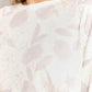 Double Take Floral Long Sleeve Top and Shorts Loungewear Set Shorts Sets