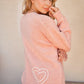 And The Why WIFEY & Heart Round Neck Sweater - DAVERRI FASHIONS