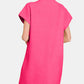 Zenana Short Sleeve Sweater Mini Dress Mini Dresses