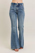 Judy Blue Full Size High-Waist Flare Denim Jeans with Front Seam Detail Plus Size MD Jeans