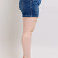 Judy Blue Double Button Waistband Denim Shorts Plus Size - DAVERRI FASHIONS
