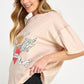 SAGE+FIG Love-Inpired Graphic Oversized T-Shirt - DAVERRI FASHIONS