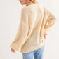 And The Why Sequined Light Weight Pullover Sweater - DAVERRI FASHIONS