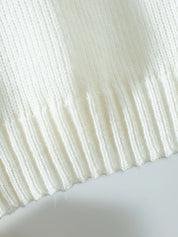 Ribbed Knit Boat Neck Sweater | Sweaters Daverri Fashions
