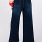 SAGE + FIG High Waist Wide Leg Jeans - DAVERRI FASHIONS