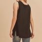 Aemi + Co V-Neck Wide Strap Tank - DAVERRI FASHIONS