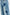 RISEN Full Size Mid Rise Fit-boyfriend Heart Shade Jeans Plus Size Jeans