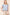 Mittoshop Star Patch Long Sleeve Colorblock Mineral Wash Top BLUE Tops