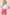 BiBi Pink Bandless Tailored Shorts Shorts