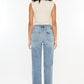 Kancan Ultra High Rise Distressed Straight Jeans Jeans