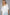 POL Oversize V-Neck Crochet Lace Contrast Studded Top Ivory