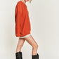V-NECK OVERSIZED SWEATER PLUS JJK5013P